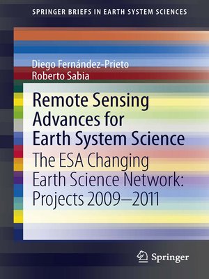 cover image of Remote Sensing Advances for Earth System Science